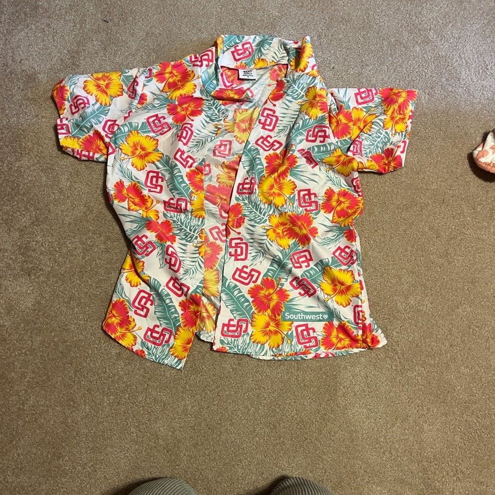 San Diego Padres Hawaiian Shirt
